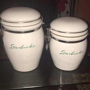 Starbucks jars vintage